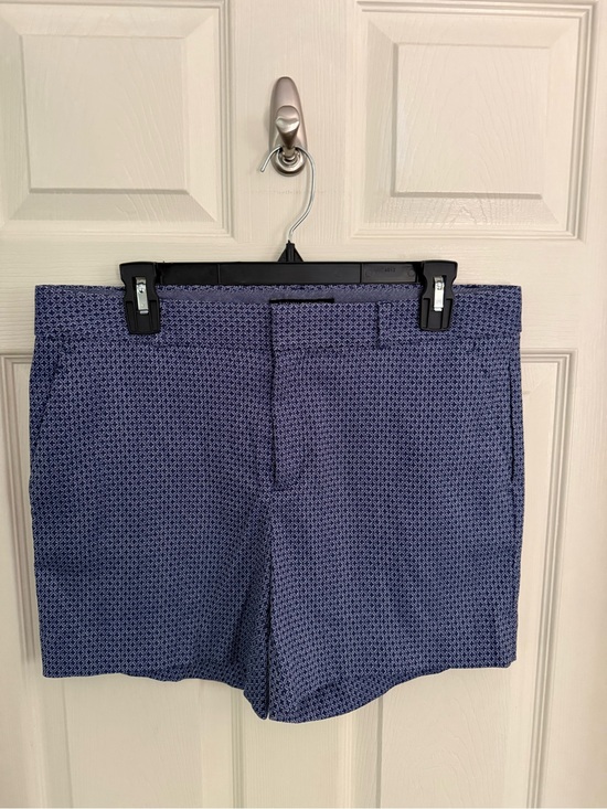 Banana Republic Pants - Banana Republic Navy Micro Diamond Pattern Women's Shorts